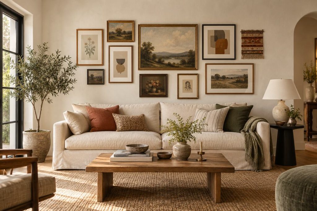 Gallery Wall Ideas for a Collected and Balanced Home