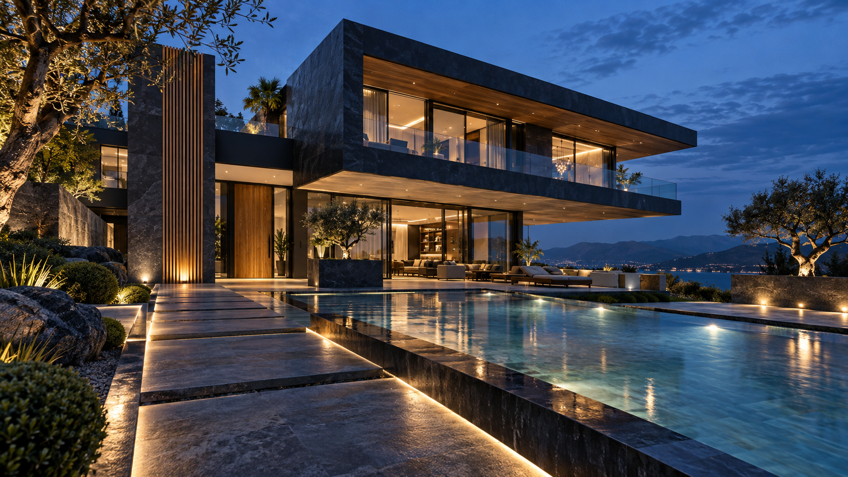 Luxury Villa Master Bedroom Luxury villa master bedroom opening onto a private terrace