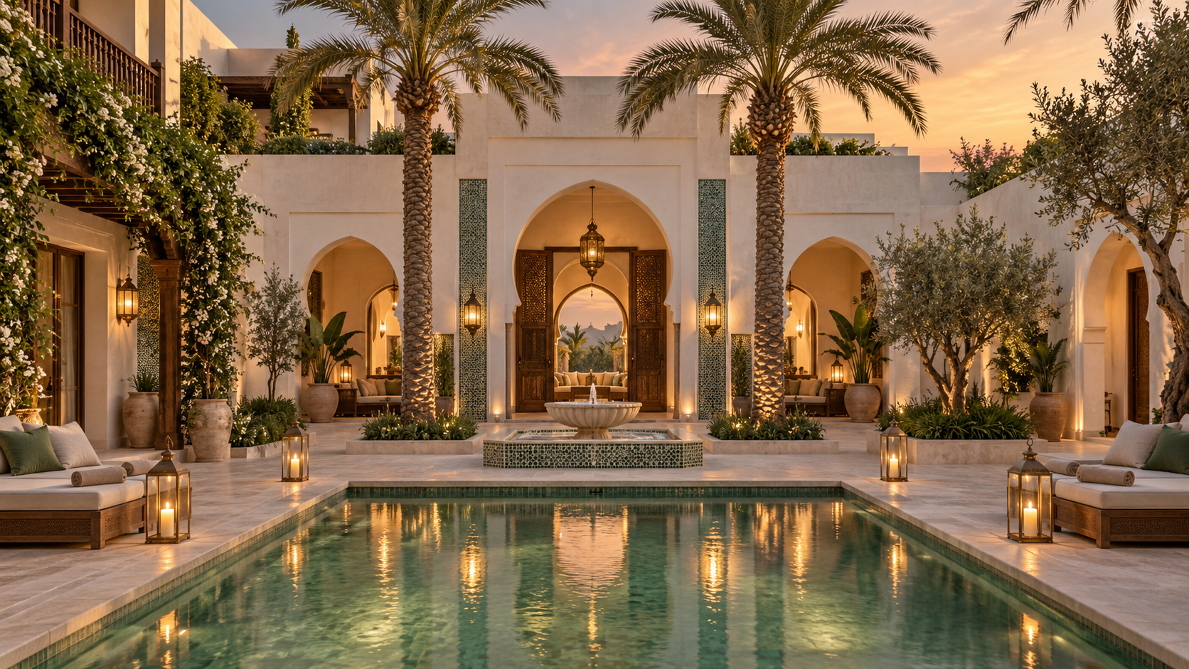 Tropical Garden Villa Tropical luxury villa surrounded by a lush garden and turquoise pool